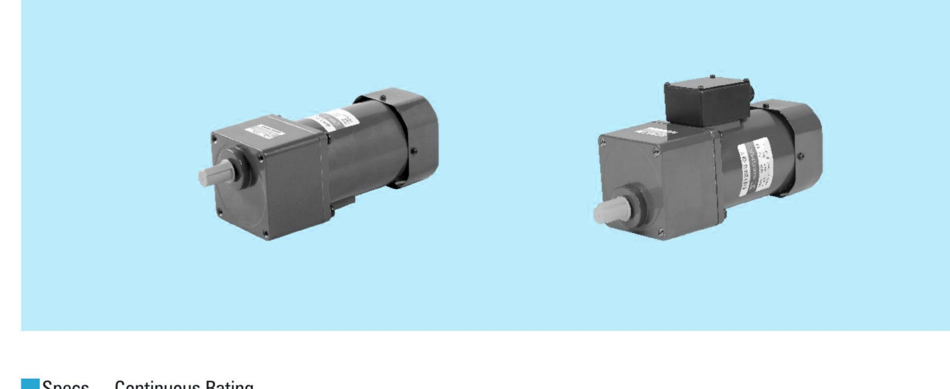 120W 104mm AC induction motor pair
