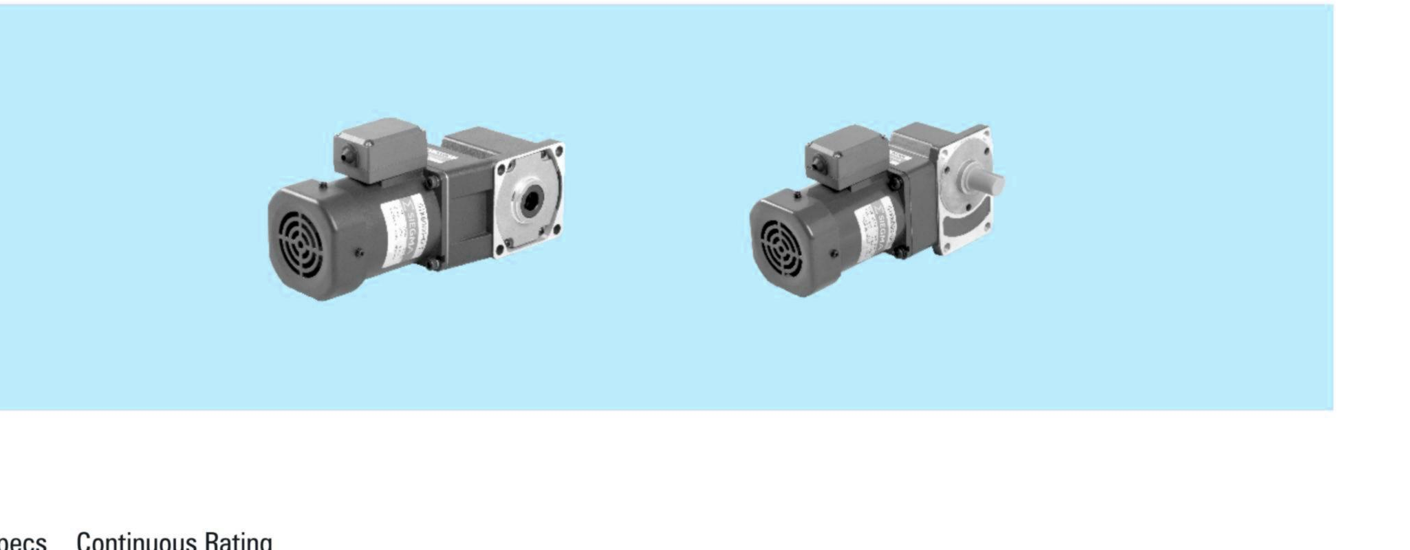60W 90mm AC right-angle gearmotor pair